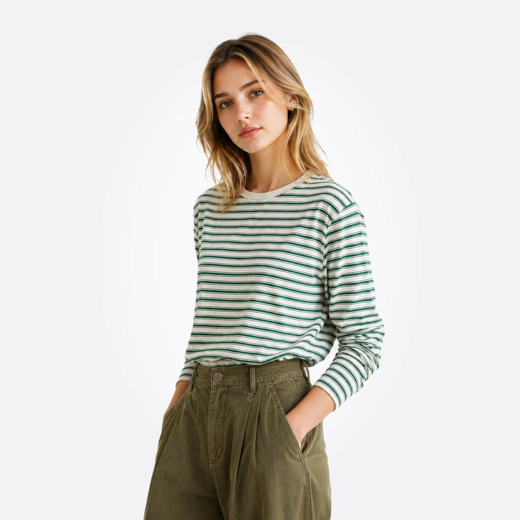 Soft Touch Stripe Top-pro20-c