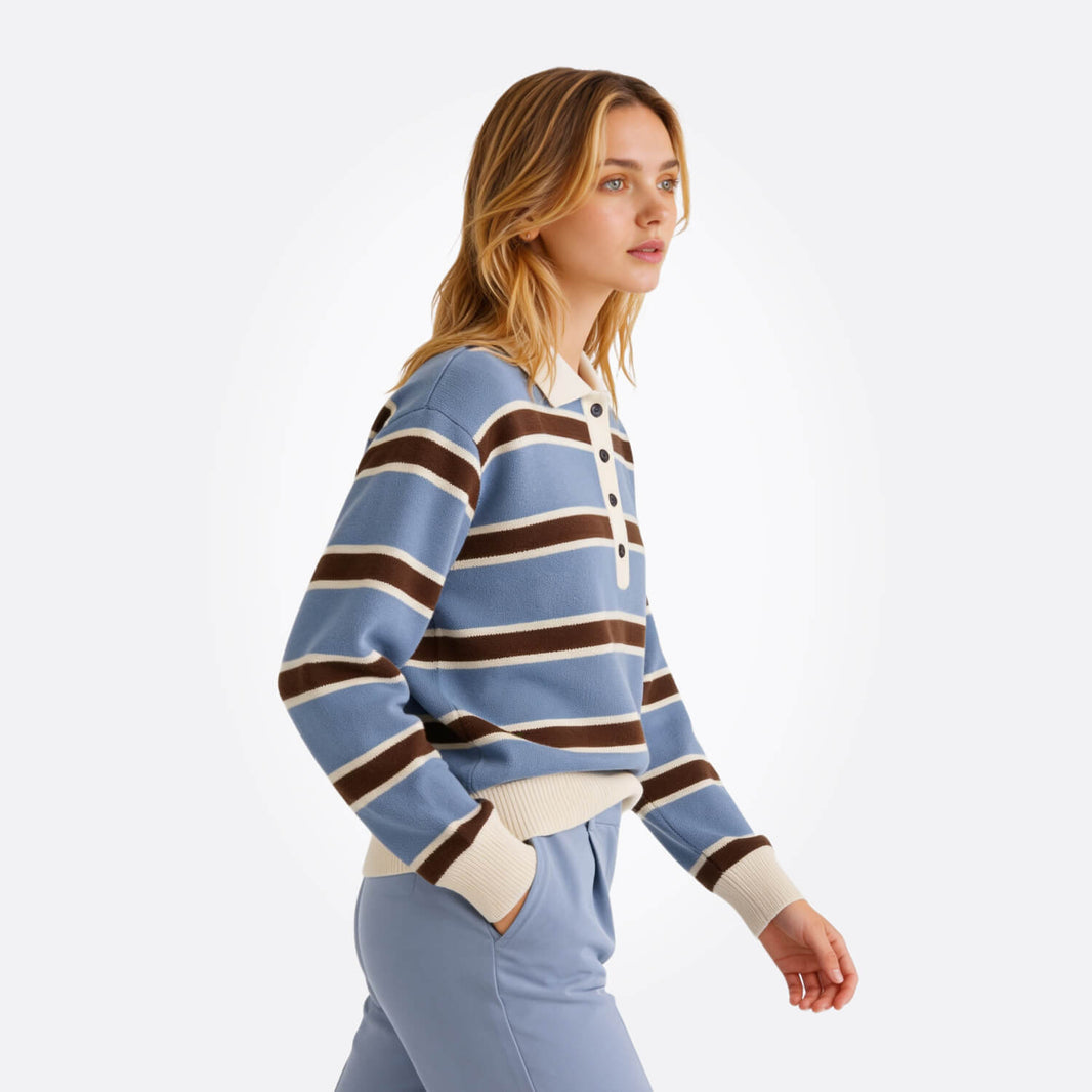 Stripe Polo Sweater-pro_26-c